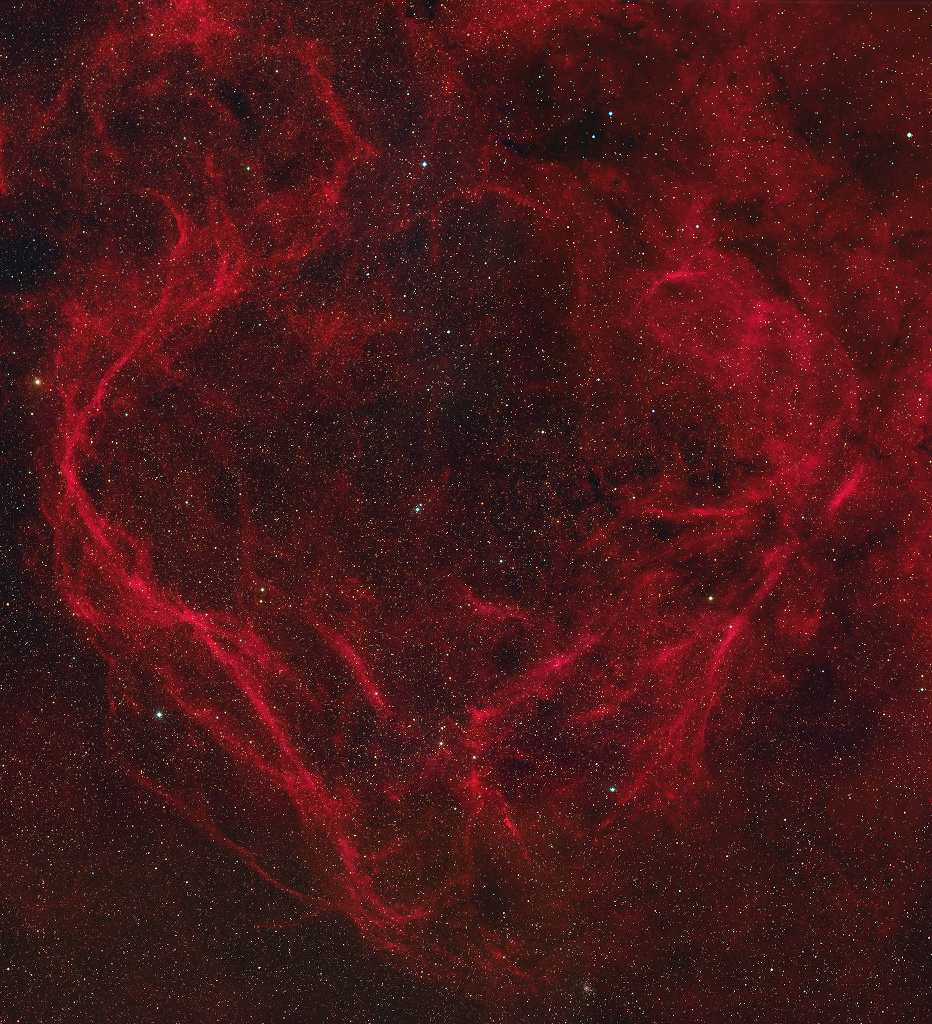 RCW 114, c%u0153ur de Dragon cosmique