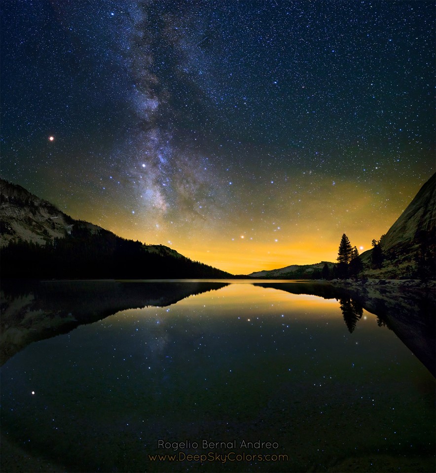 Six planètes vues du parc Yosemite
