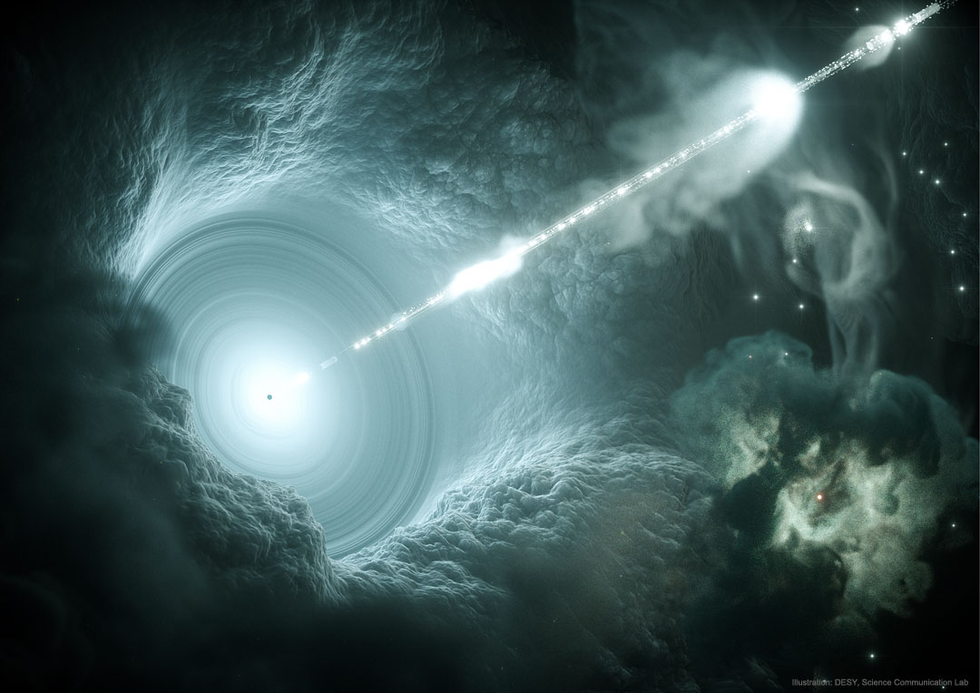 Le neutrino associé au rayonnement d\'un lointain blazar