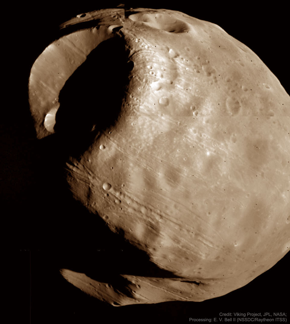 Phobos, la lune condamnée de Mars
