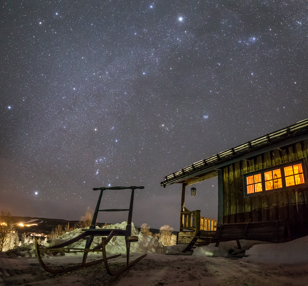 La cabane sous les étoiles