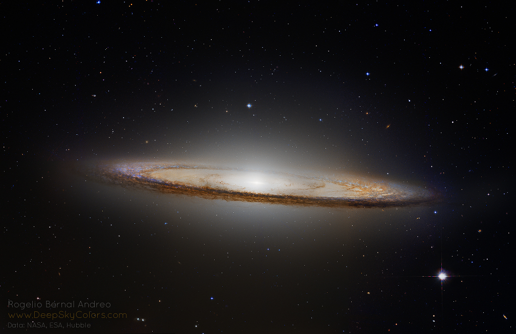 M104, la galaxie du Sombrero