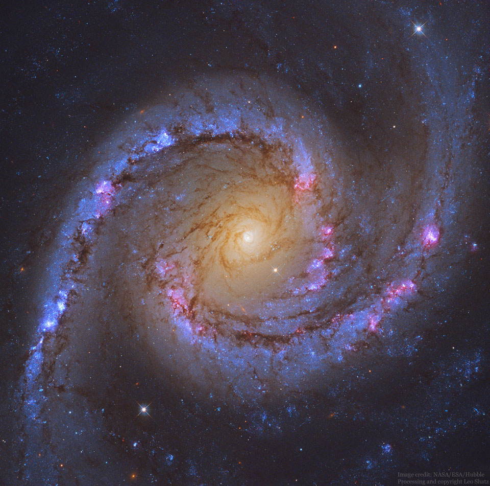 NGC 1566, la galaxie spirale de la danseuse espagnole