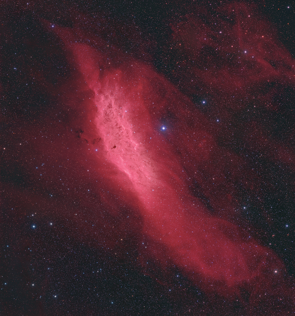 NGC 1499, la nébuleuse Californie