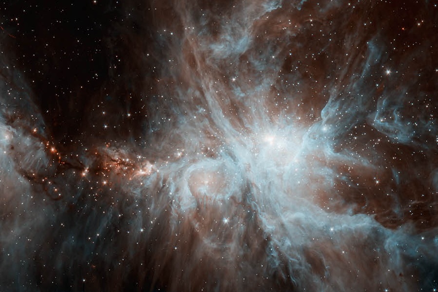 Orion vue par Spitzer