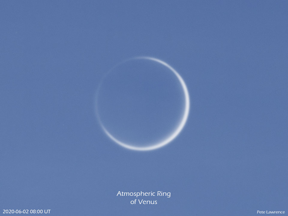 L\'anneau atmosphérique de Vénus