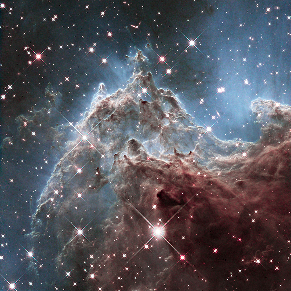 Les montagnes de NGC 2174