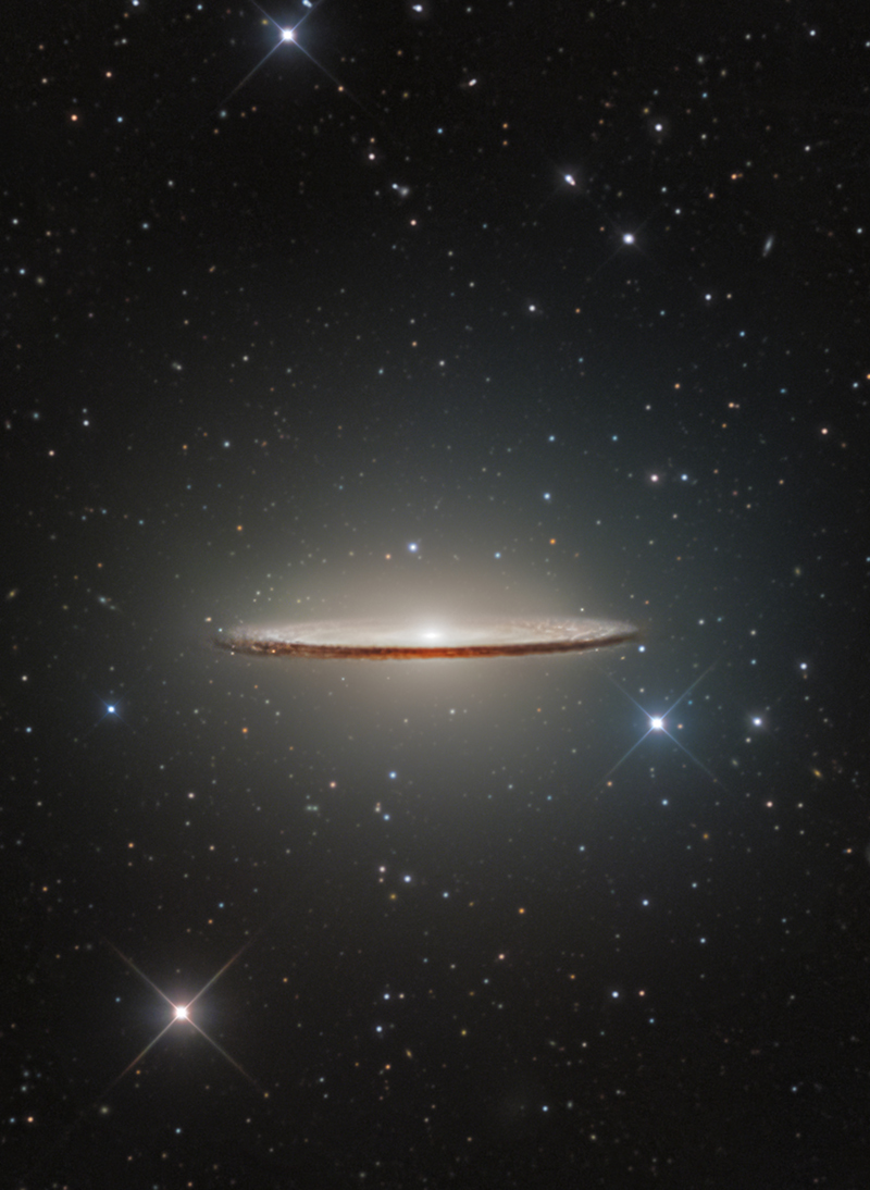 M104, galaxie du Sombrero