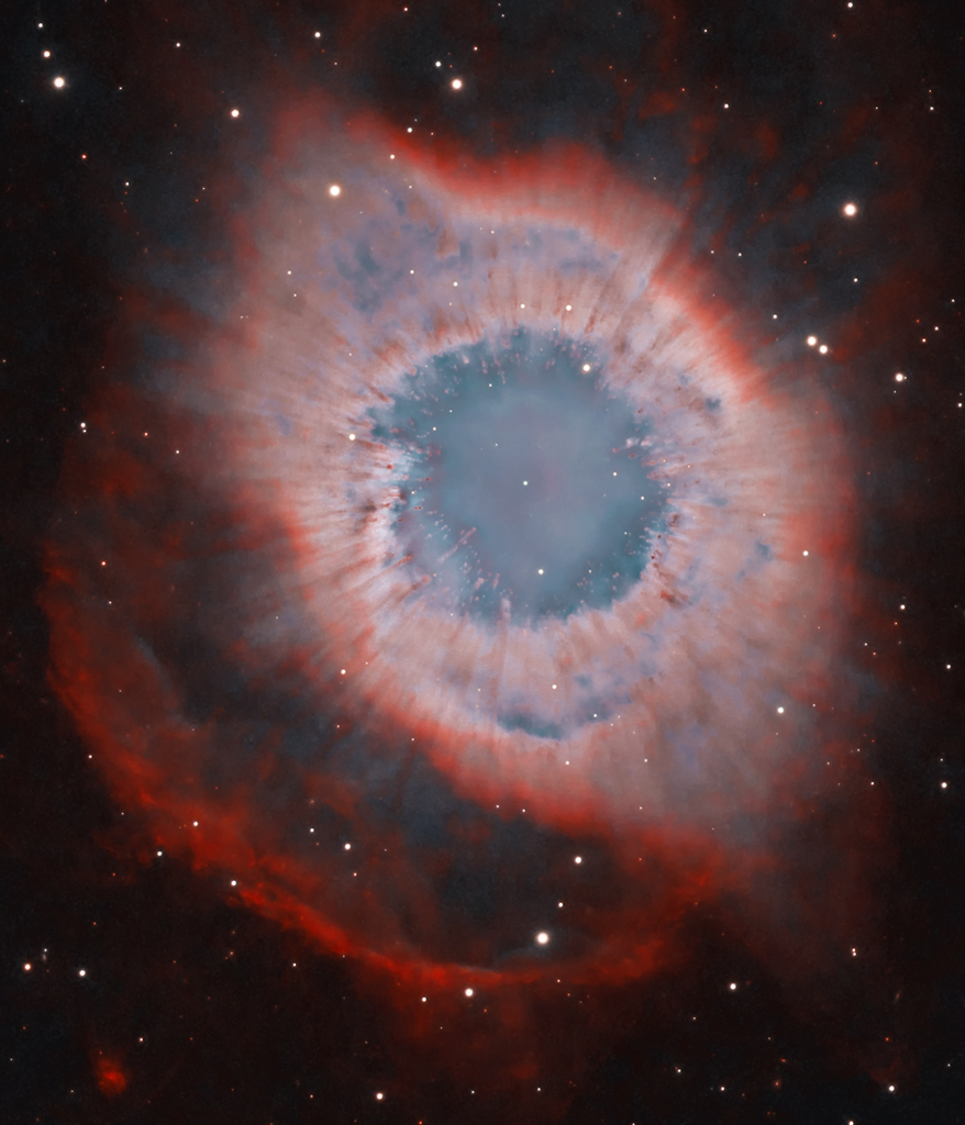 NGC 7293, la nébuleuse de l\'Hélice