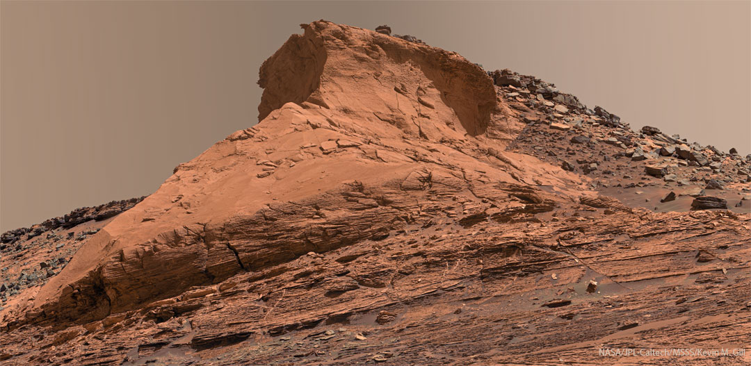 Siccar Point sur Mars