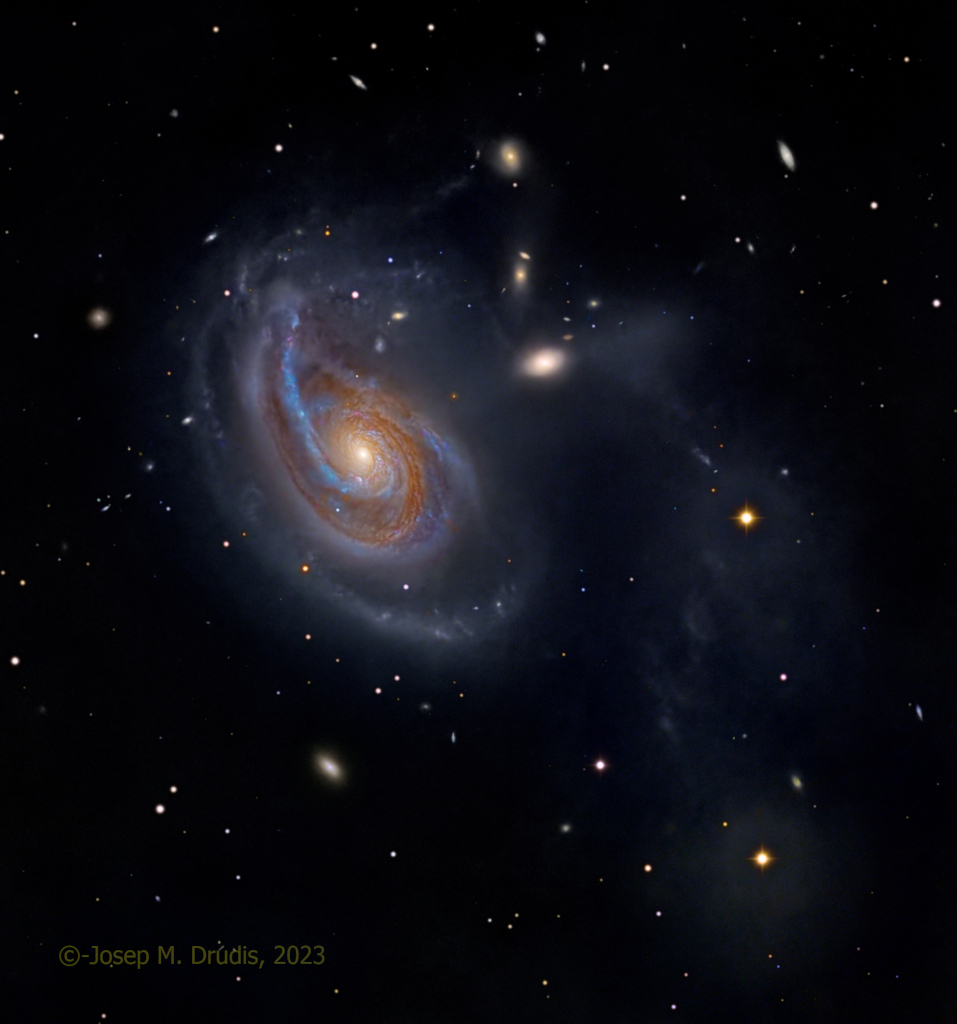 Arp 78, galaxie particulière dans le Bélier