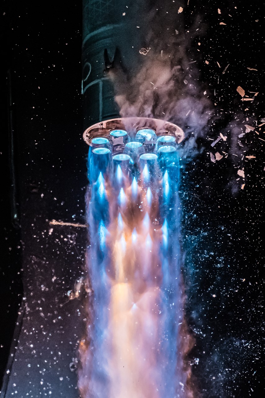 La fusée Terran 1 brûle son methalox