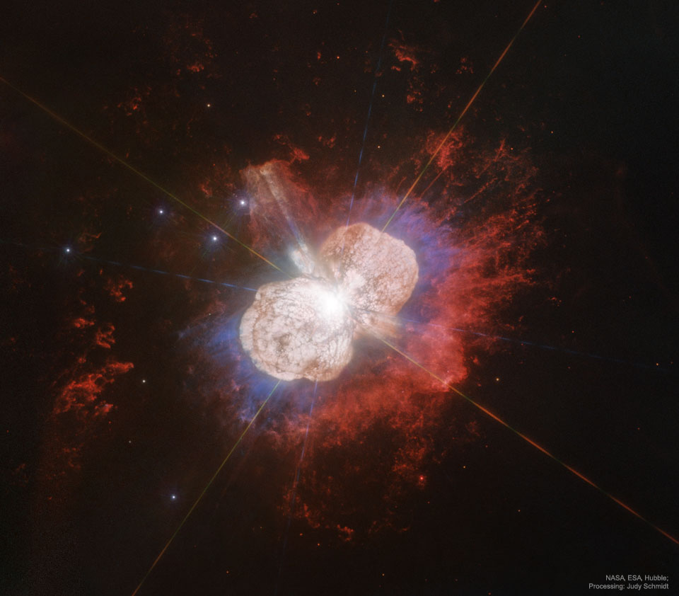 Eta Carinae, l\'étoile condamnée