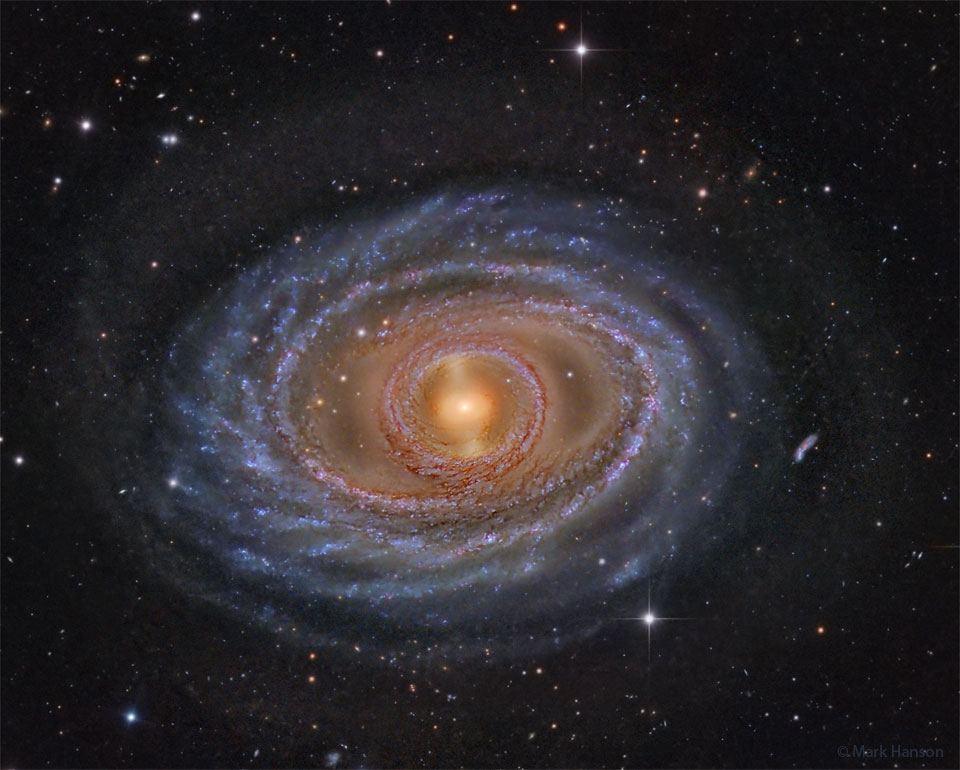 Anneaux et barre de la galaxie spirale NGC 1398