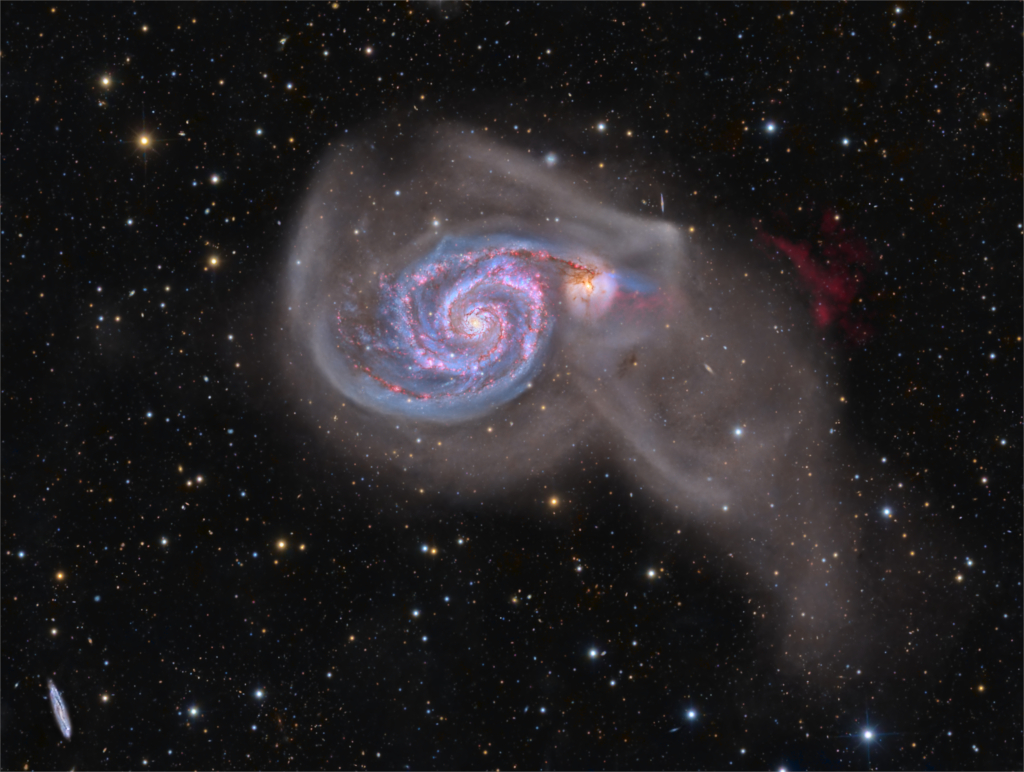 255 heures sur Messier 51