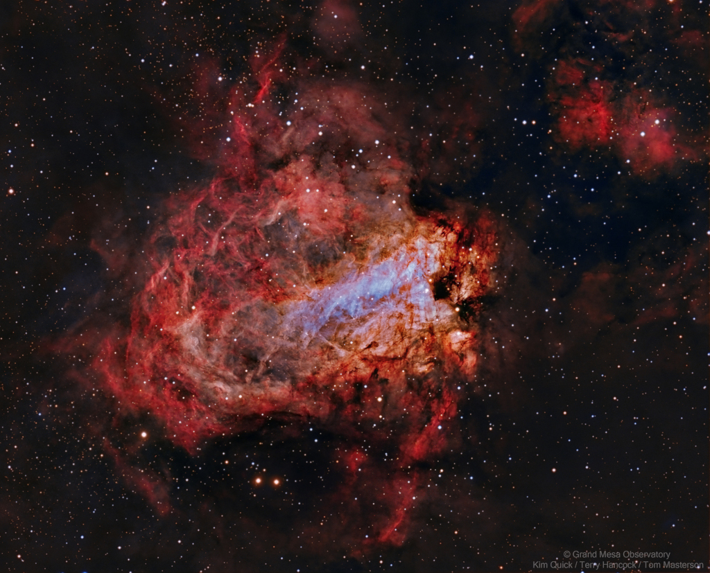 Messier 17, l\'atelier des étoiles