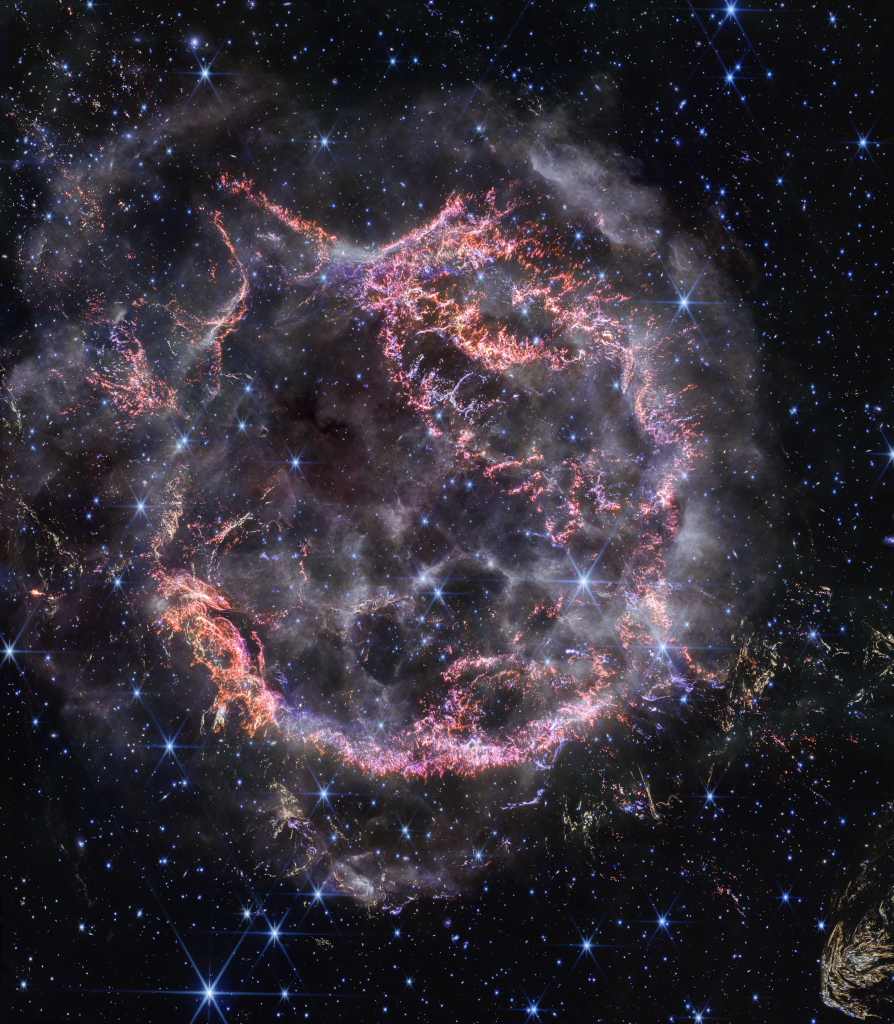 Le vestige de supernova Cassiopeia A