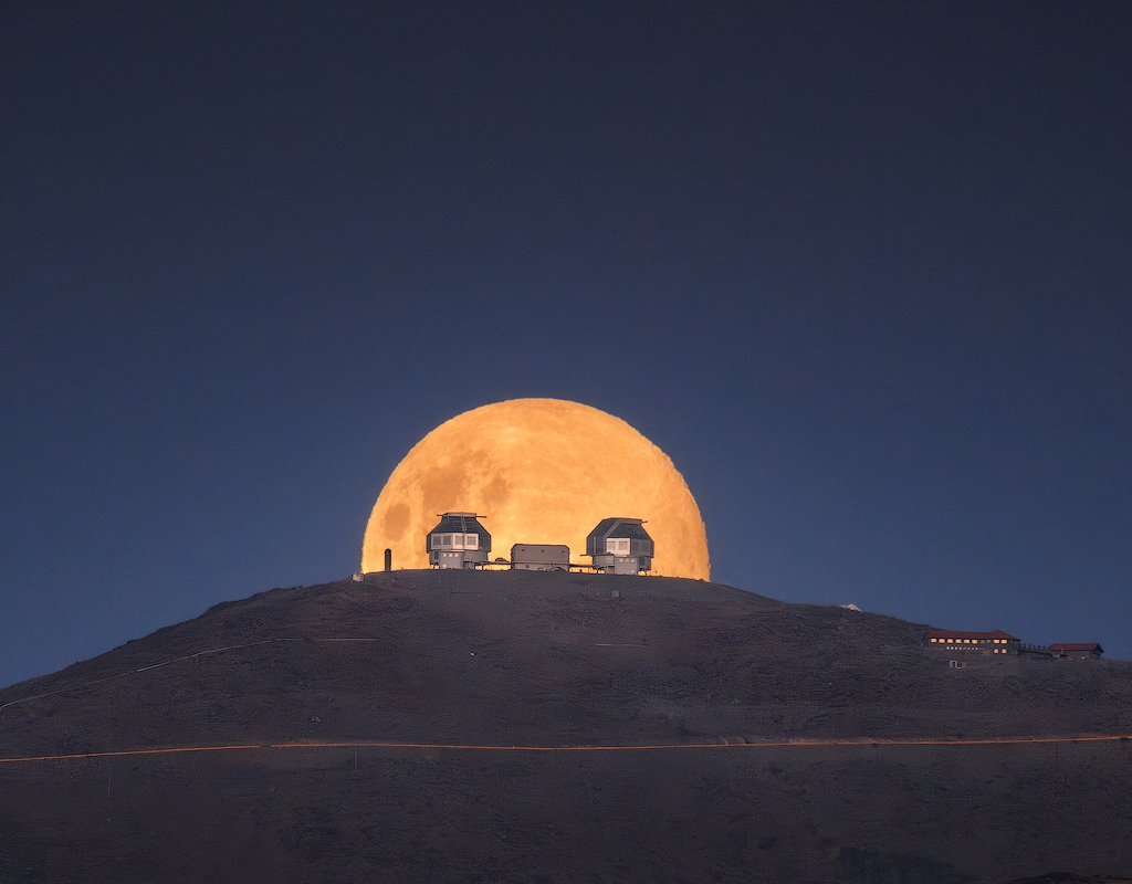 L\'observatoire de la pleine Lune