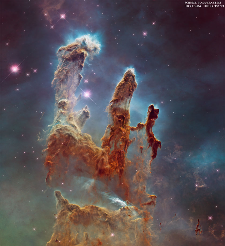 M16, les piliers de la création stellaire