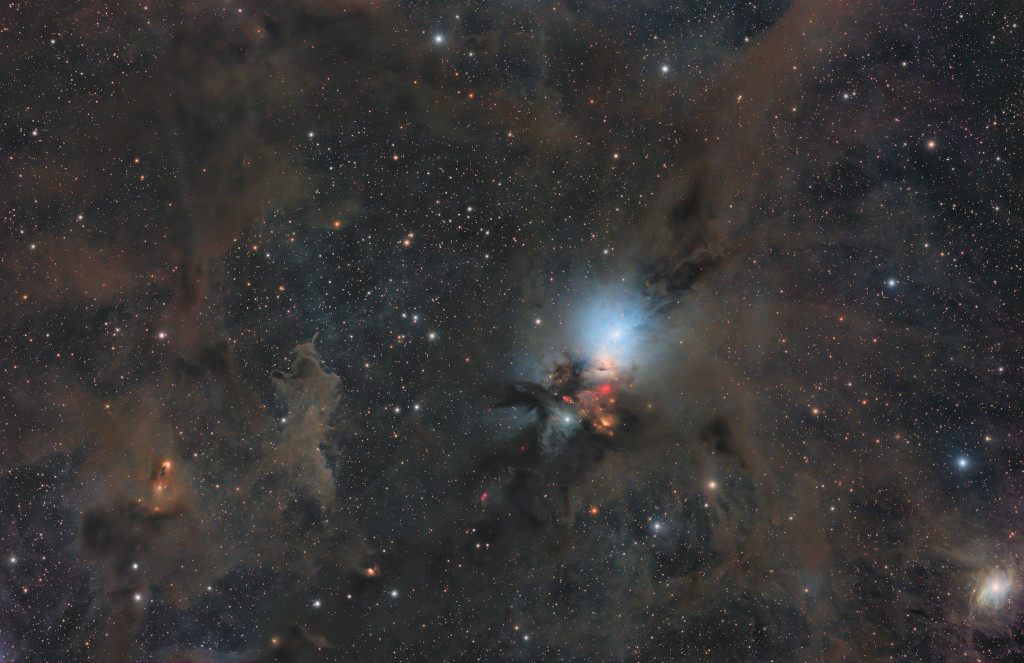 Poussière d\'étoiles dans le nuage moléculaire de Persée