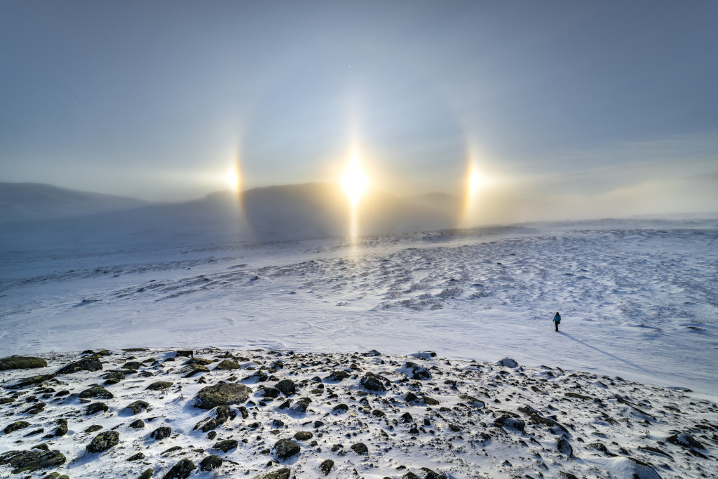 Parhélies à Abisko