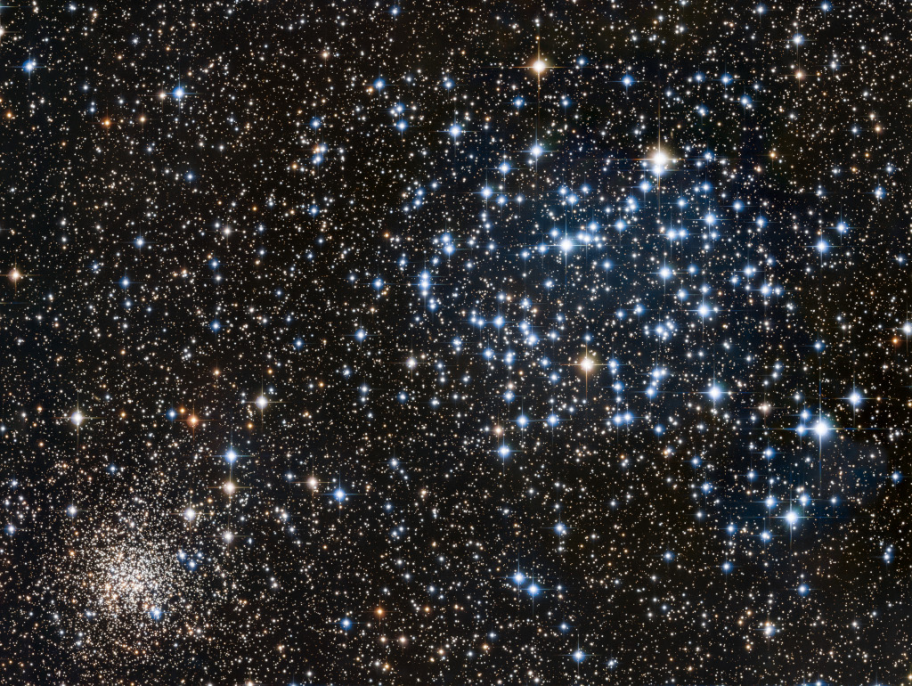 Les amas ouverts M35 et NGC 2158