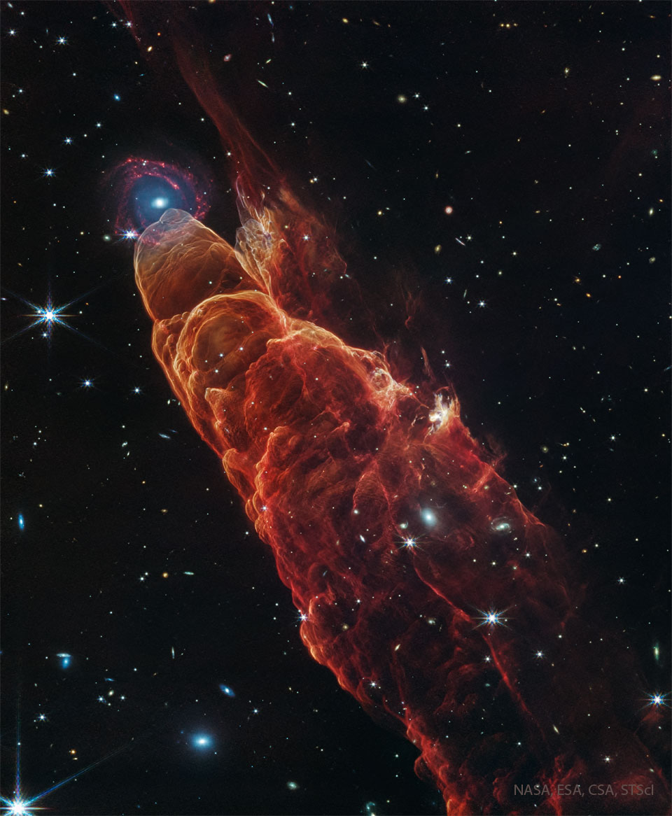 HH 49, jet interstellaire par le JWST