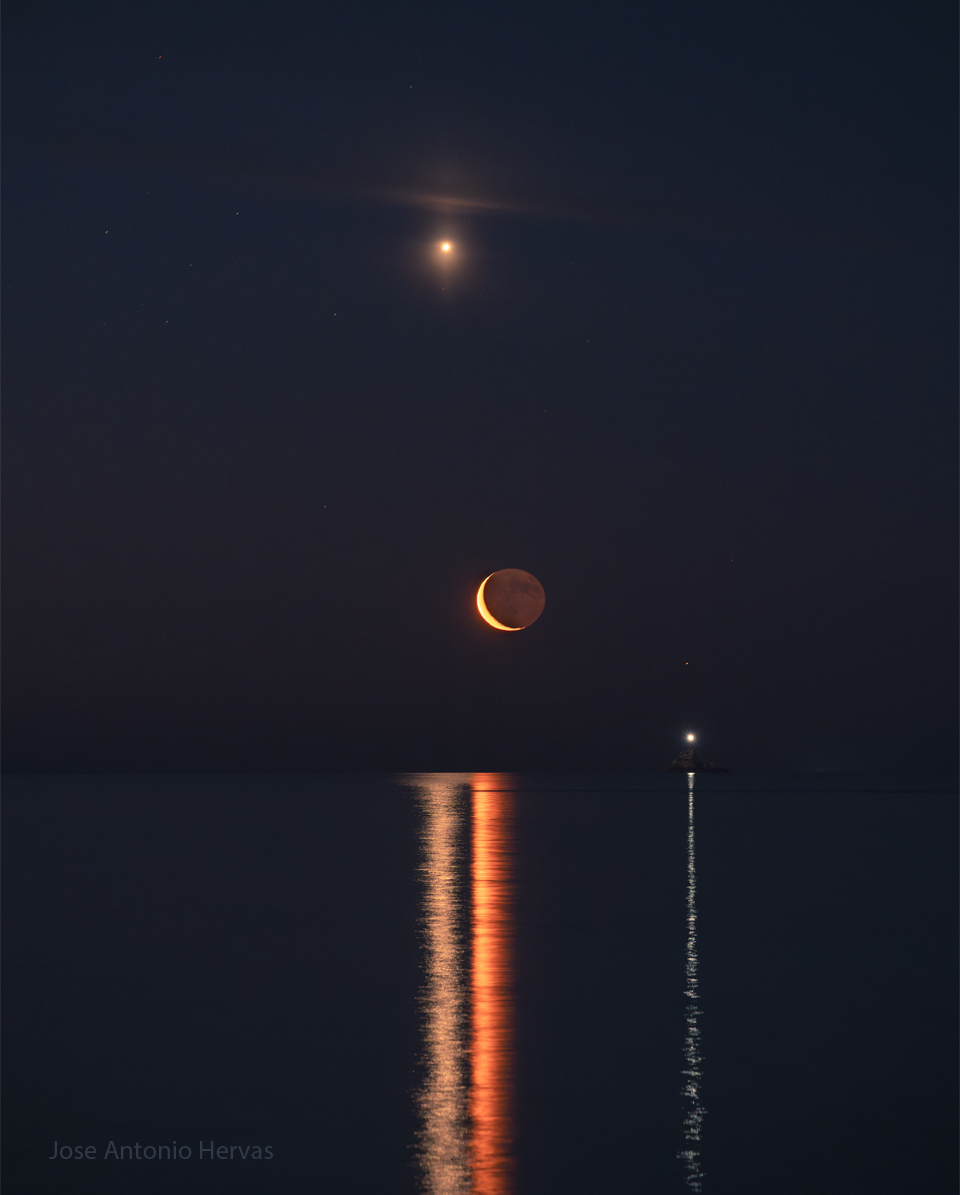 Lignes stellaires sur l\'onde
