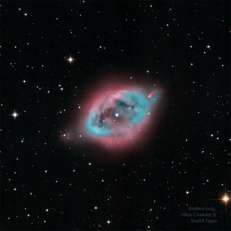 NGC 1360, la nébuleuse de l\'oeuf de merle