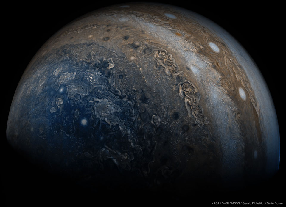 Au-dessous de Jupiter