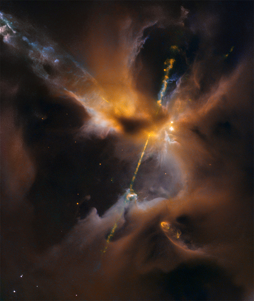 Herbig-Haro 24, c\'est arrivé près de chez vous