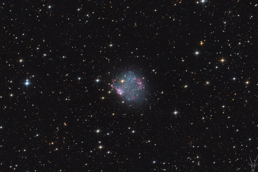 La galaxie naine irrégulière Sextans A