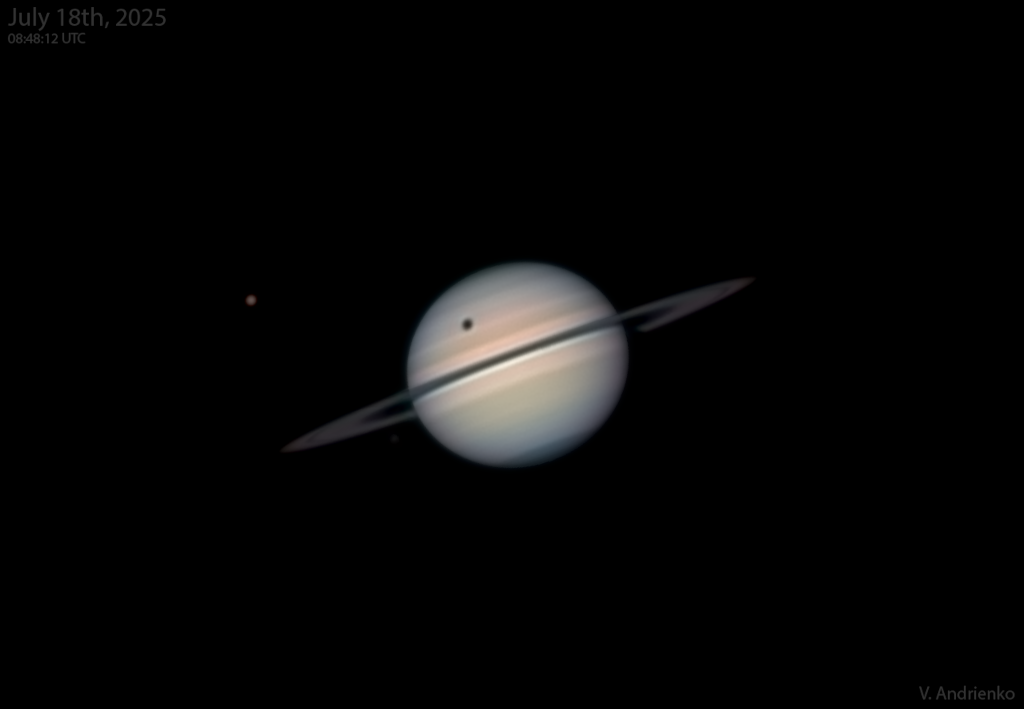 Transit de l\'ombre de Titan