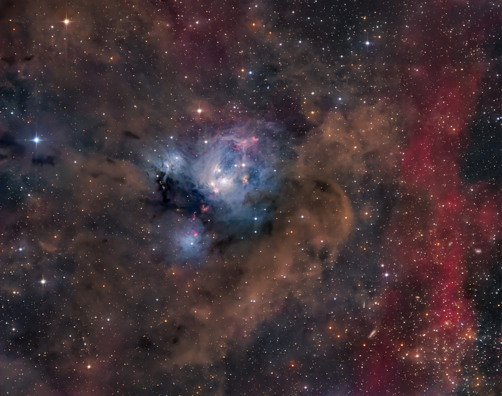 Les jeunes soleils de NGC 7129