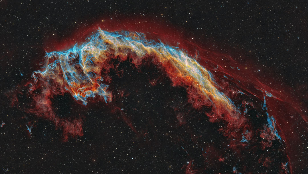 NGC 6995, la nébuleuse de la Chauve-souris 