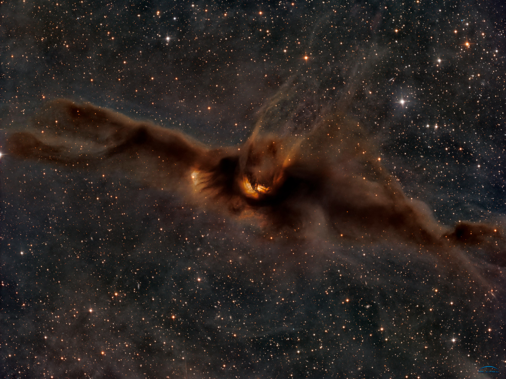 La nébuleuse sombre de Lynds LDN 43