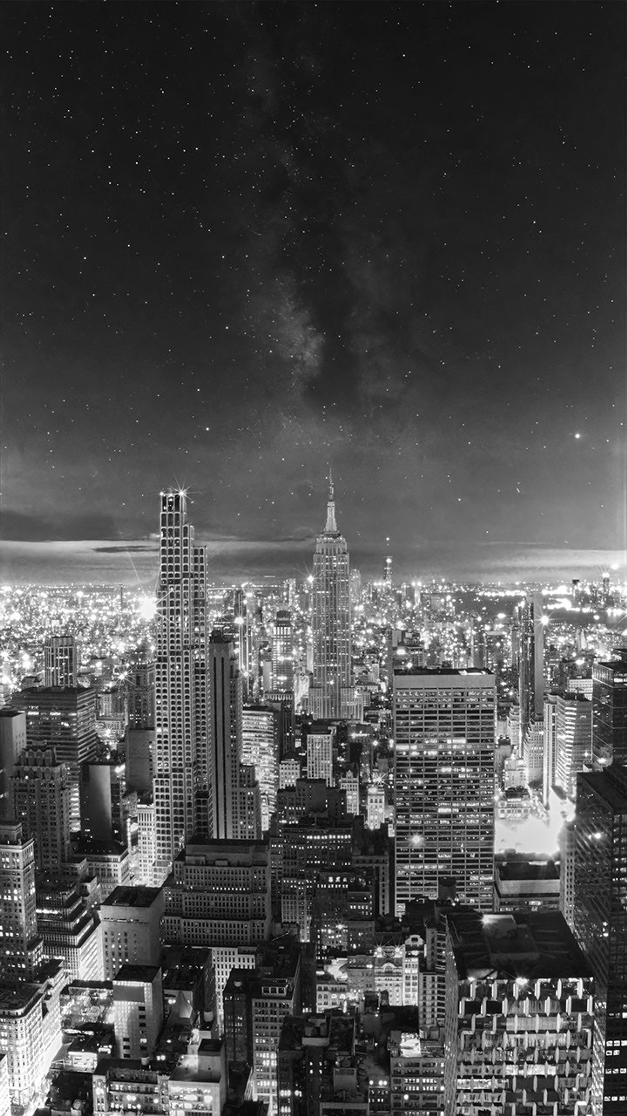 La Voie lactée sur Manhattan